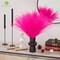 Hot Pink Pampas Grass 17in 𝟯𝟬𝙋𝙘𝙨, Artificial Faux Fluffy Pampas Grass Decor for Home Wedding Centerpieces Party